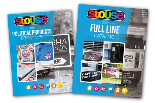 Stouse Catalogs and Brochures - Wholesale Political Signs and Products