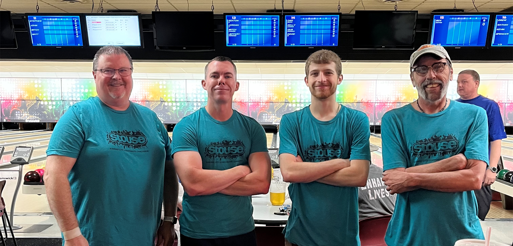 Stouse Men's Bowling team-KC Corporate Challenge