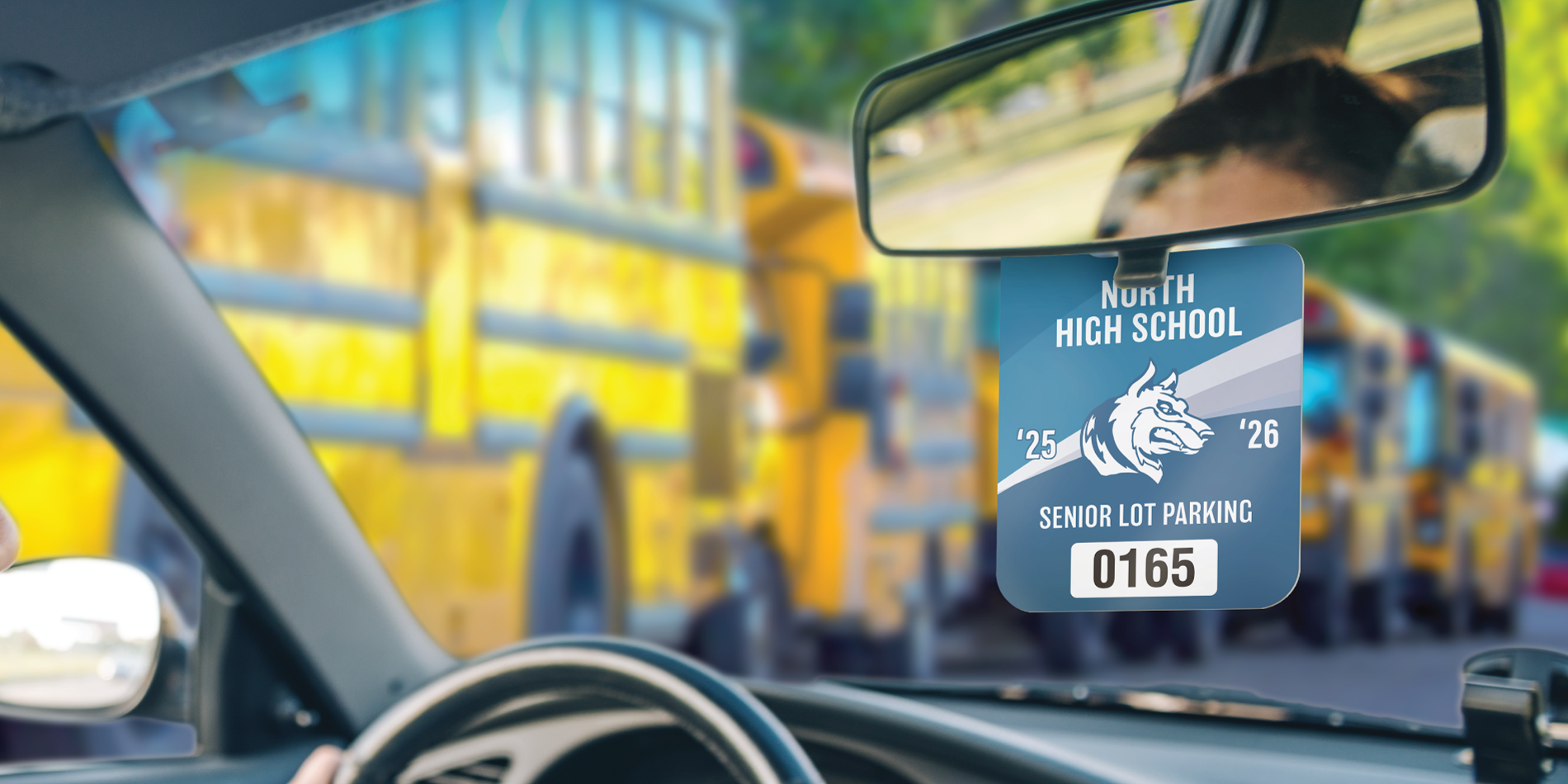 wholesale school parking permits